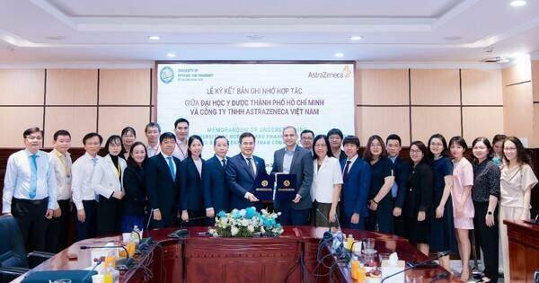 AstraZeneca Việt Nam và Trường ĐH Y Dược TP.HCM hợp tác đào tạo y khoa AstraZeneca Việt Nam và Trường ĐH Y Dược TP.HCM hợp tác đào tạo y khoa
