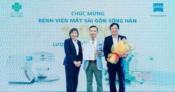 Bệnh viện mắt Sài Gòn Sông Hàn triển khai thành công 1.000 ca phẫu thuật ReLEx SMILE Bệnh viện mắt Sài Gòn Sông Hàn triển khai thành công 1.000 ca phẫu thuật ReLEx SMILE