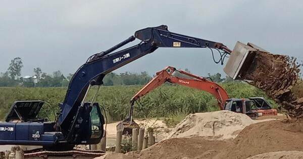 “Chạy đua” tìm cát cho các dự án giao thông trọng điểm