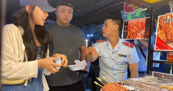 Kiểm tra hàng loạt hàng quán tại phố ẩm thực Hồ Thị Kỷ