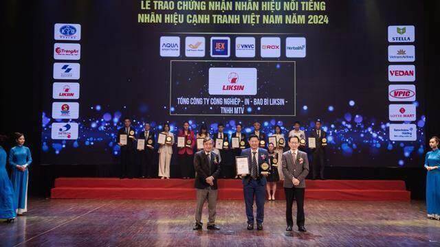 Liksin được vinh danh “Top 20 Nhãn hiệu nổi tiếng Việt Nam 2024”