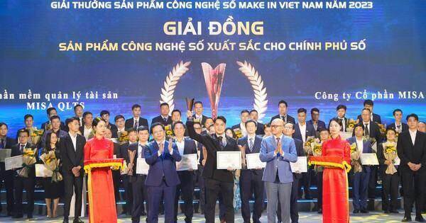Nhiều hạng mục mới đạt giải Make in Vietnam 2023, lộ diện doanh nghiệp “bội thu” giải thưởng