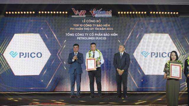 PJICO lọt vào Top 10 Công ty bảo hiểm phi nhân thọ uy tín 2024
