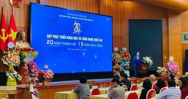 Quỹ Phát triển KH&CN Quốc gia tổ chức Hội nghị tổng kết 20 năm thành lập, 15 năm hoạt động của Quỹ