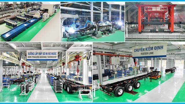 Sơ mi rơ moóc thương hiệu Thaco Trailers hướng đến thị trường thế giới
