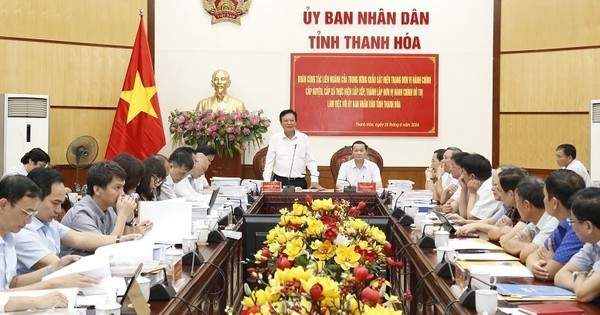Thanh Hóa có 2 thành phố, 2 thị xã, 22 huyện thuộc diện phải sắp xếp