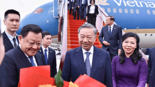 Tổng Bí thư, Chủ tịch nước Tô Lâm có nhiều hoạt động trong ngày đầu tới Trung Quốc