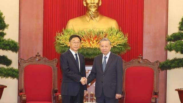 Tổng Bí thư, Chủ tịch nước Tô Lâm tiếp Bí thư Khu ủy Quảng Tây, Trung Quốc Tổng Bí thư, Chủ tịch nước Tô Lâm tiếp Bí thư Khu ủy Quảng Tây, Trung Quốc