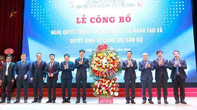 Trường đại học đầu tiên ở Việt Nam lập Khoa Trí tuệ nhân tạo