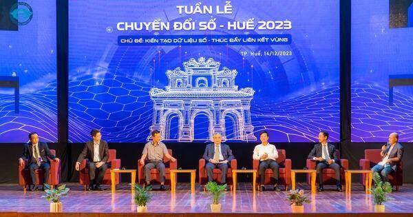 Tuần lễ Chuyển đổi số – Huế 2023: Kiến tạo dữ liệu số
