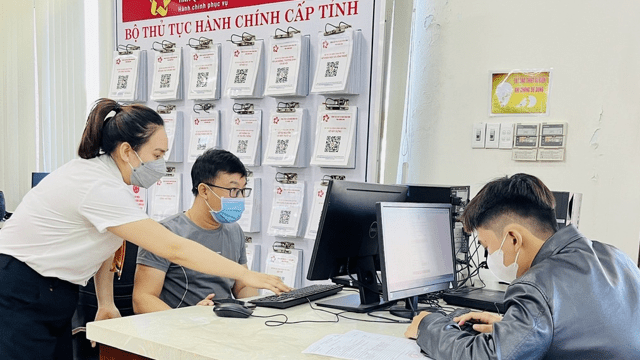 Tỷ lệ hồ sơ trực tuyến toàn trình ở tỉnh thành còn rất hạn chế, mới chỉ đạt 17%