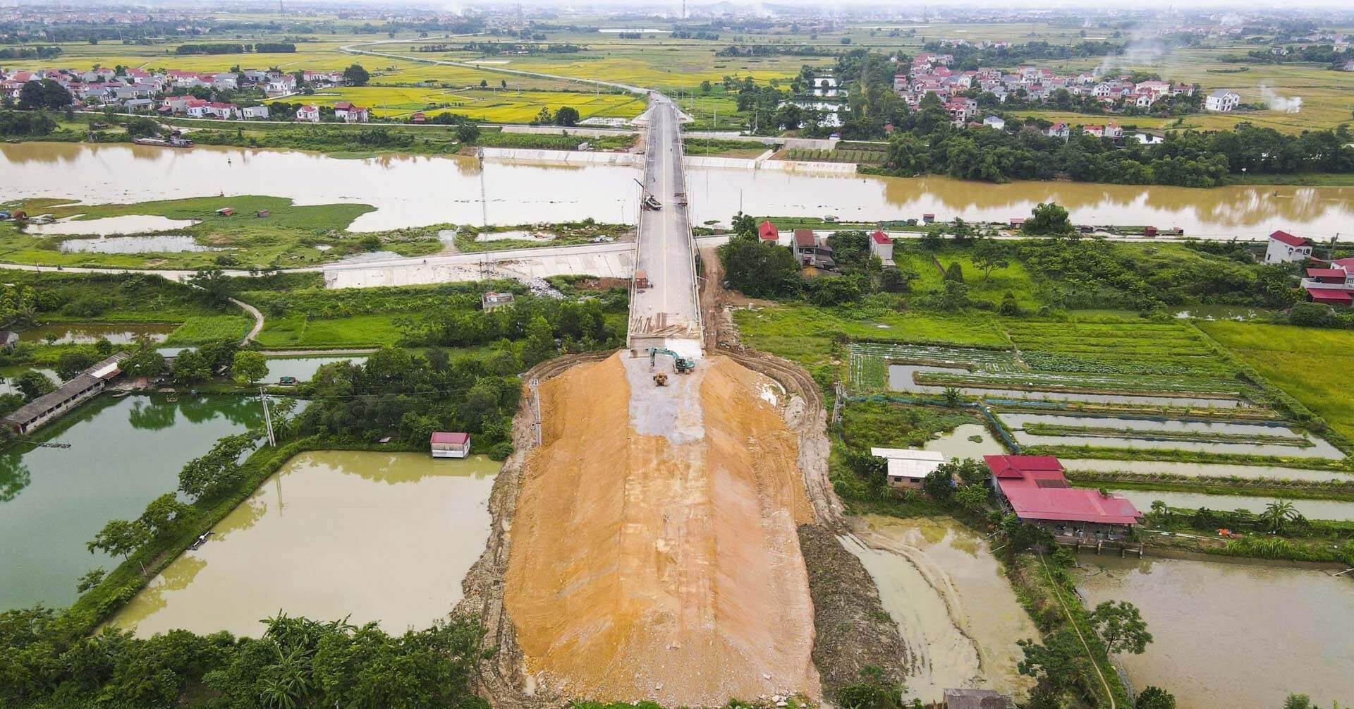 Cầu gần 400 tỷ nối Bắc Giang