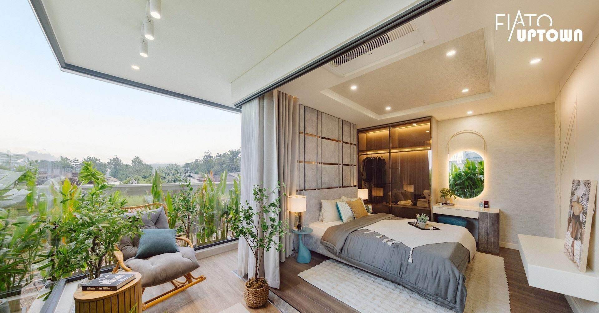 Fiato Uptown Thủ Đức – căn hộ ‘có sân’ với ban công rộng thoáng