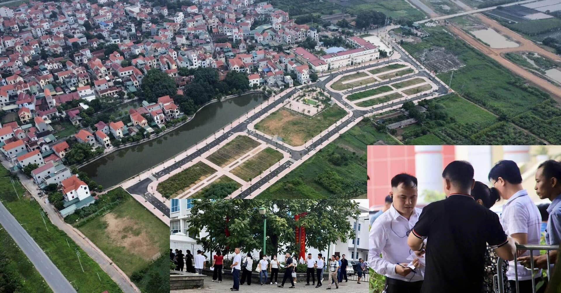 Đấu giá đất Hoài Đức, Hà Nội khởi điểm 7,3 triệu đồng/m2