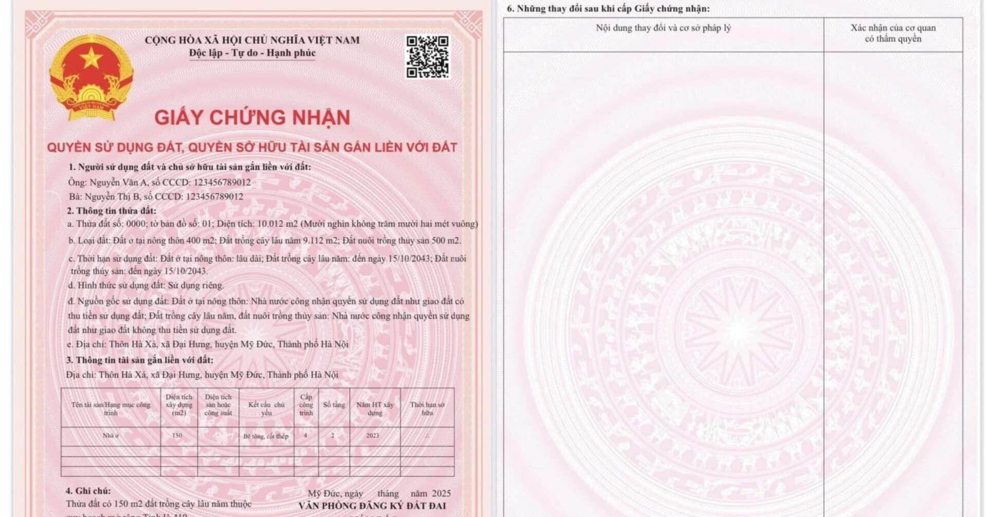 Sổ đỏ có tên gọi mới chính thức tra cứu được thông tin qua mã QR