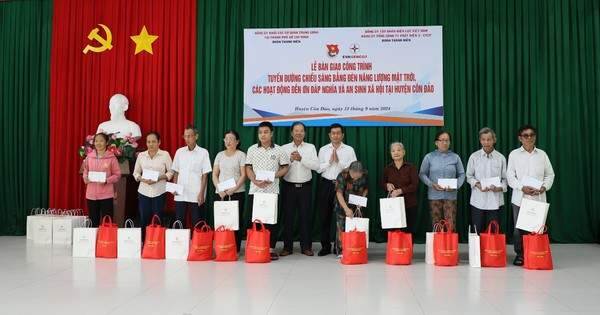 EVNGENCO3 bàn giao công trình thanh niên tại huyện Côn Đảo EVNGENCO3 bàn giao công trình thanh niên tại huyện Côn Đảo