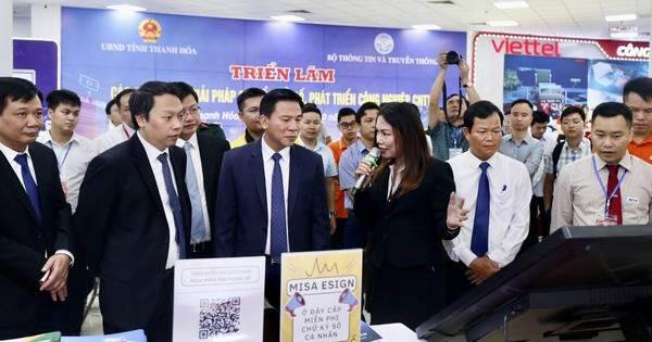 MISA triển khai các giải pháp chuyển đổi số cho tỉnh Thanh Hóa
