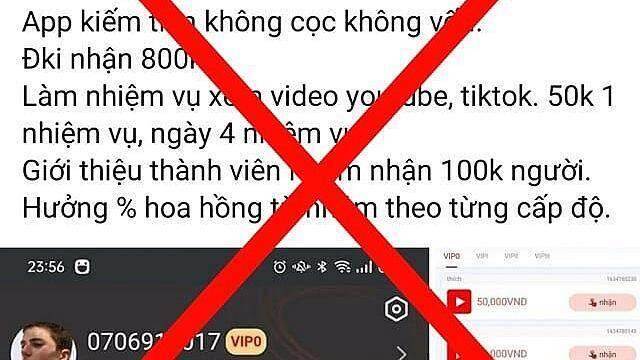 Mất tiền tỷ vì theo dõi, thả tim tiktok, nghe nhạc… việc nhẹ lương cao trên không gian mạng