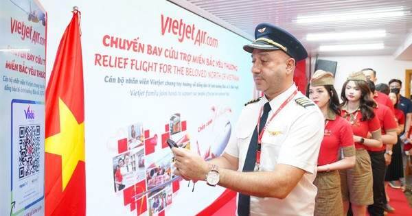 Người Vietjet hướng về miền Bắc yêu thương Người Vietjet hướng về miền Bắc yêu thương