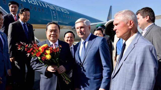 Những hoạt động đầu tiên của Chủ tịch Quốc hội Trần Thanh Mẫn tại Liên bang Nga