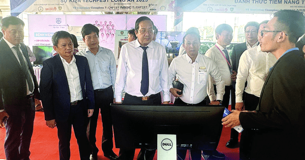 Techfest Long An 2023 đã tạo dấu ấn rõ nét, thể hiện kết nối “công