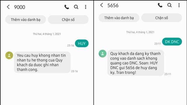 Thu hồi 6 tên định danh doanh nghiệp vì phát tán tin nhắn, cuộc gọi rác