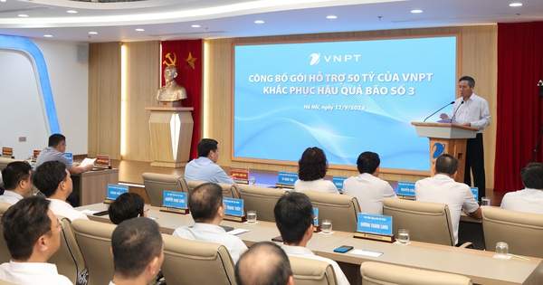 VNPT triển khai gói hỗ trợ khắc phục hậu quả cơn bão số 3 trị giá 50 tỉ đồng VNPT triển khai gói hỗ trợ khắc phục hậu quả cơn bão số 3 trị giá 50 tỉ đồng