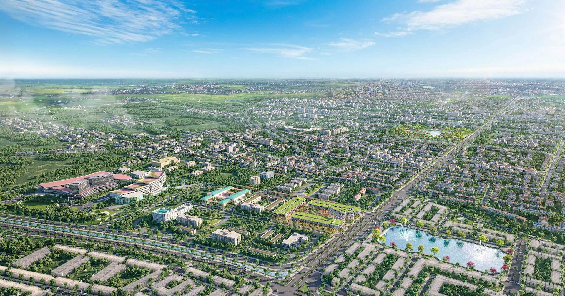 Dấu ấn phát triển đô thị đồng bộ, hiện đại phía nam TP. Thái Bình Dấu ấn phát triển đô thị đồng bộ, hiện đại phía nam TP. Thái Bình