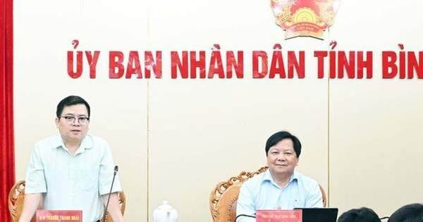 Bộ Công thương làm việc với tỉnh Bình Phước.
