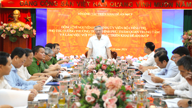 Cần thiết phải xây dựng cơ chế đặc thù để triển khai Đề án 06