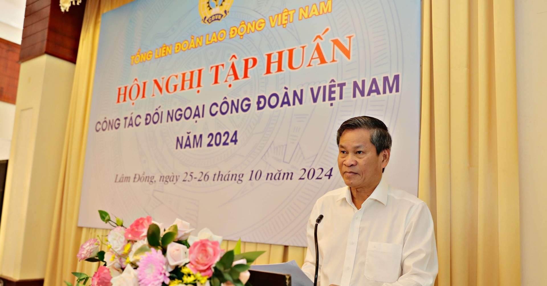 Cập nhật kỹ năng về công tác đối ngoại cho cán bộ công đoàn