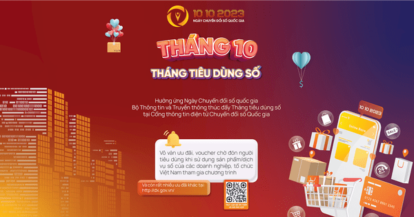 Hưởng ứng Ngày Chuyển đổi số quốc gia: Tháng 10
