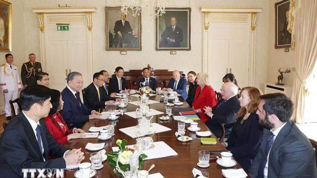 Phấn đấu nâng kim ngạch thương mại Việt Nam – Ireland lên 5 tỷ USD vào năm 2026 Phấn đấu nâng kim ngạch thương mại Việt Nam – Ireland lên 5 tỷ USD vào năm 2026