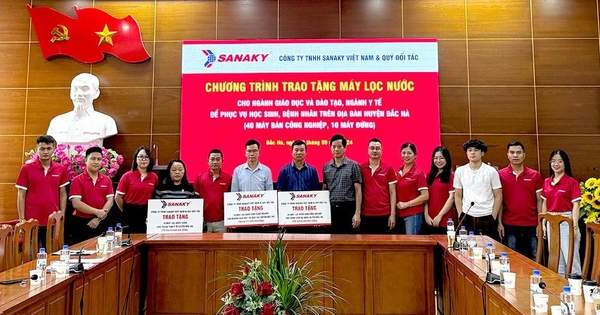 Sanaky ủng hộ người dân huyện Bắc Hà khắc phục thiệt hại sau bão số 3 Sanaky ủng hộ người dân huyện Bắc Hà khắc phục thiệt hại sau bão số 3