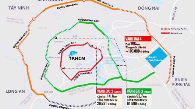TP. Hồ Chí Minh lập báo cáo nghiên cứu tiền khả thi Dự án vành đai 4