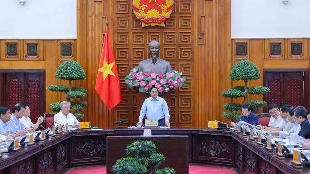 Thủ tướng Chỉnh phủ chủ trì cuộc họp về đự án đường sắt tốc độ cao trục Bắc-Nam