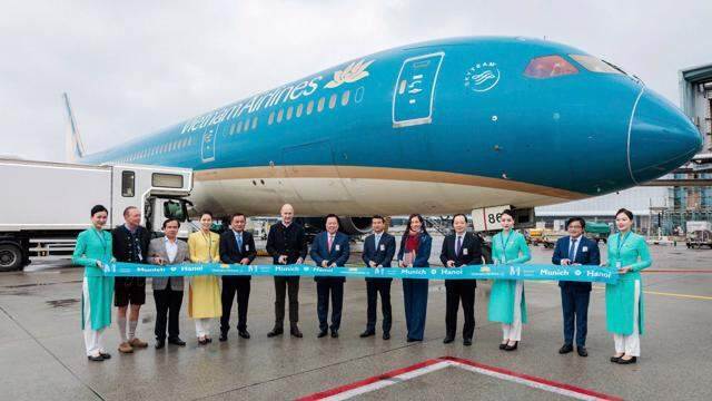 Vietnam Airlines khai trương đường bay thẳng đến thành phố Munich – Đức