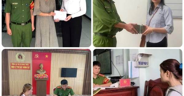 Thu hồi được hàng trăm triệu đồng tiền chuyển khoản nhầm sau khi nhờ công an hỗ trợ