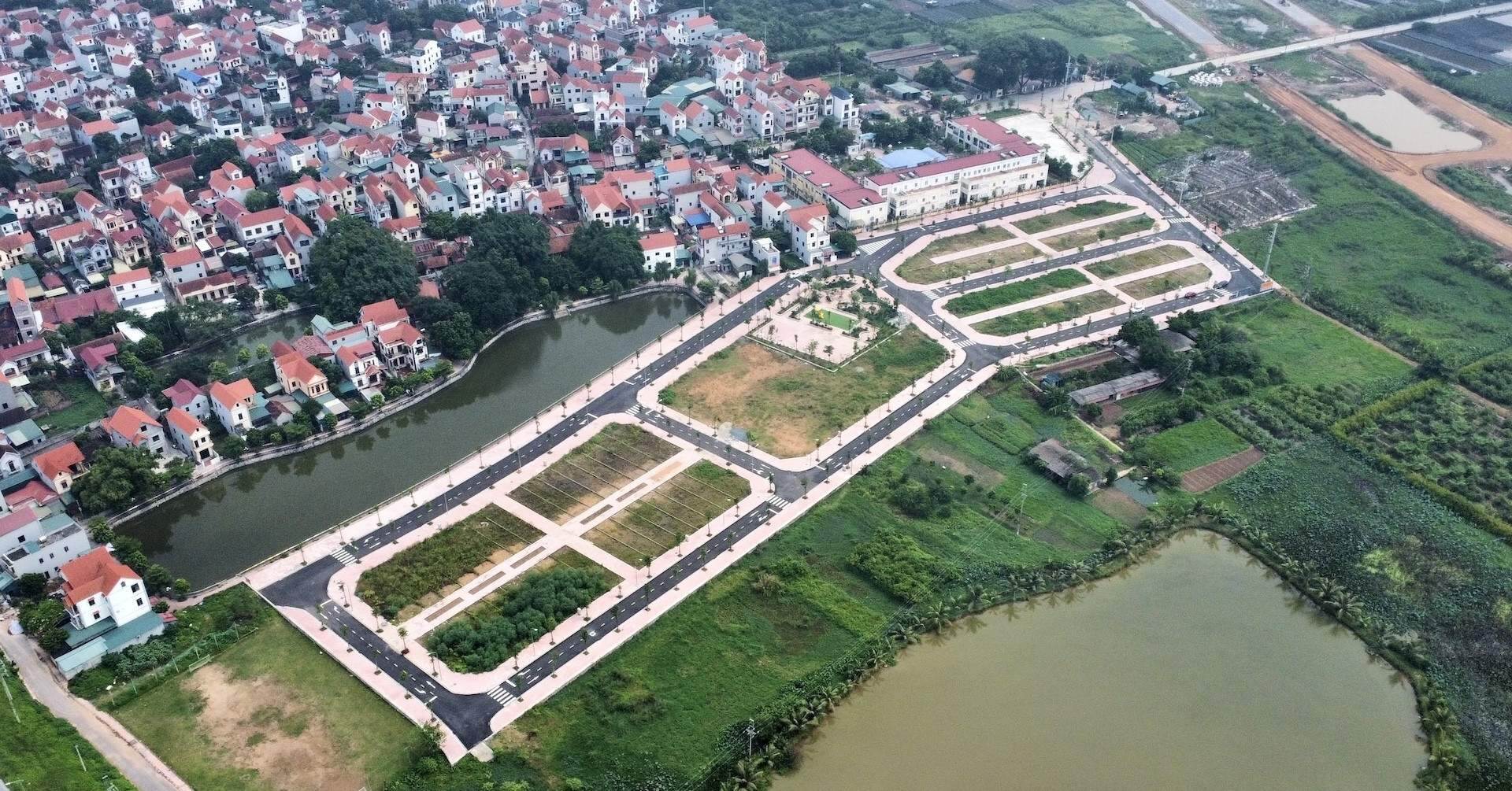Hoài Đức sắp đấu giá loạt lô đất sát lô 133 triệu/m2 gây sốt giữ giá khởi điểm