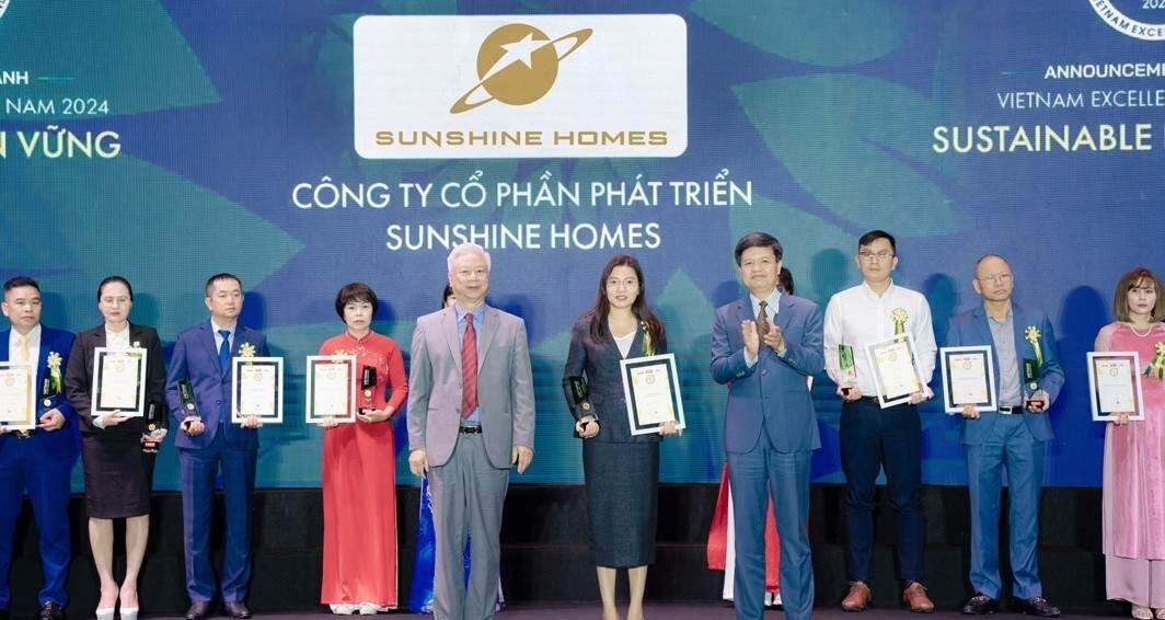 Sunshine Homes vào Top thương hiệu mạnh Việt Nam 2024