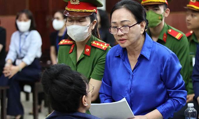 Confiscated assets ‘enough’ to compensate Saigon Commercial Bank: Truong My Lan’s lawyers