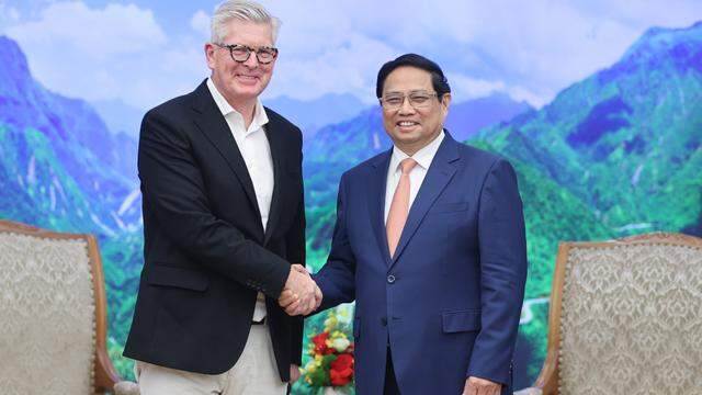 Ericsson có thể đưa Việt Nam thành một cứ điểm hợp tác, đầu tư, nơi thí điểm các ý tưởng mới Ericsson có thể đưa Việt Nam thành một cứ điểm hợp tác, đầu tư, nơi thí điểm các ý tưởng mới