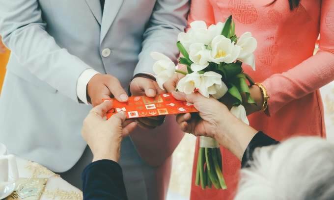 Giving  as wedding gift is too little, but  is too much