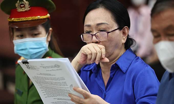 Property tycoon Truong My Lan seeks reduction of death sentence