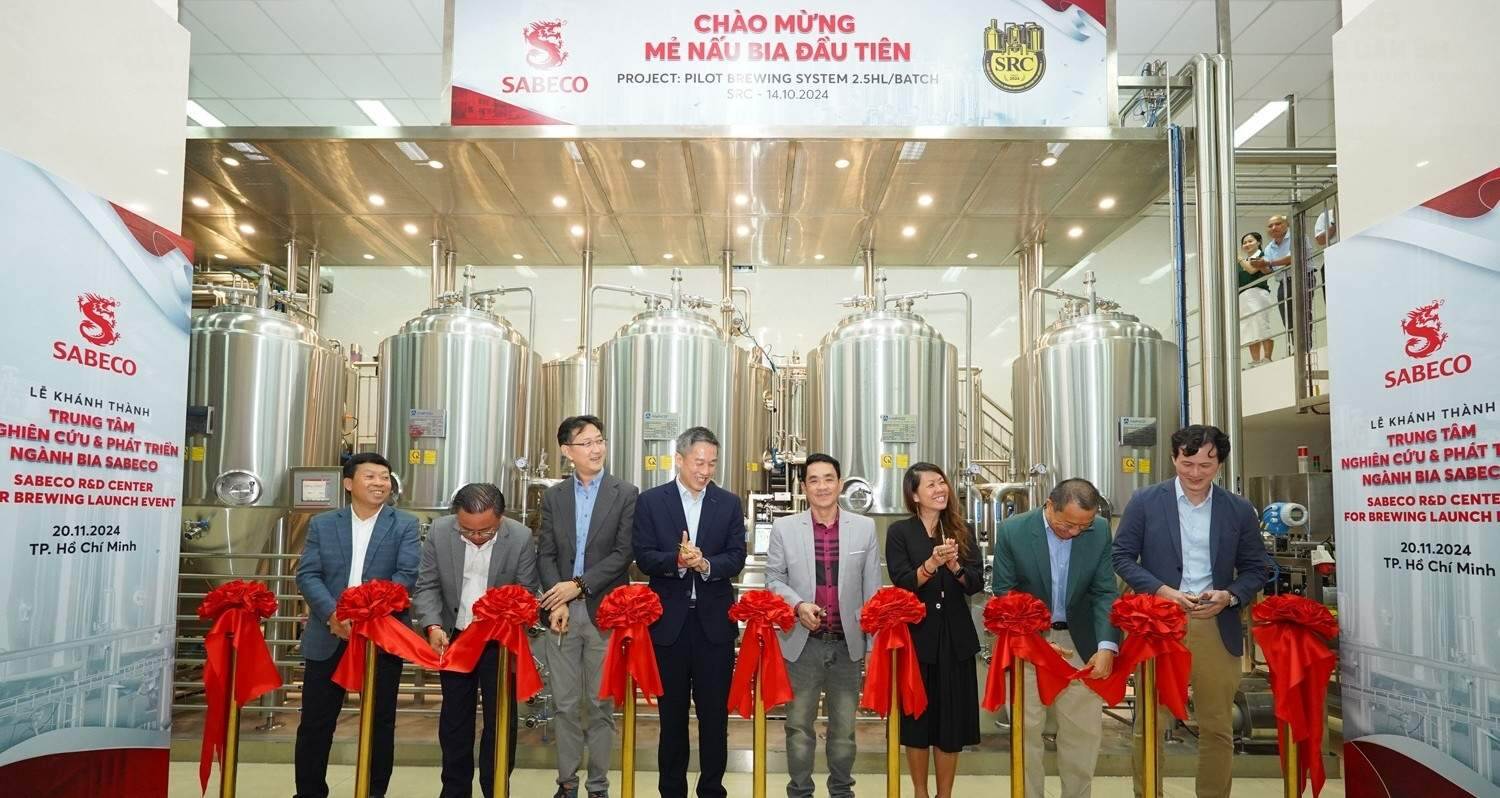 Sabeco ra mắt trung tâm nghiên cứu và phát triển ngành bia
