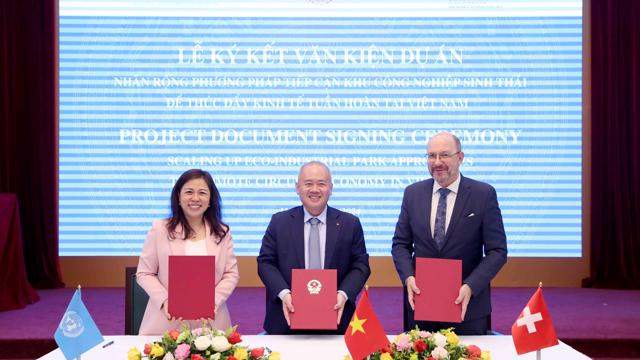 Thụy Sỹ hỗ trợ Việt Nam phát triển khu công nghiệp sinh thái
