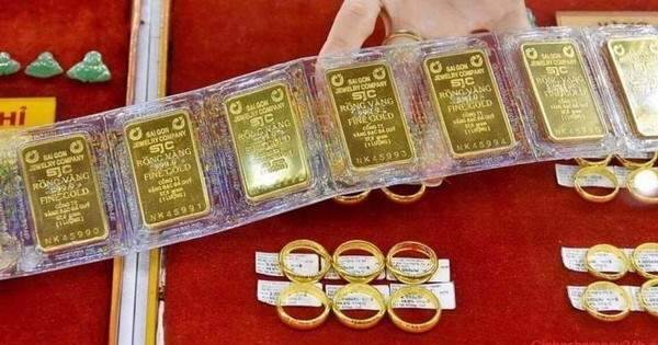Giá vàng SJC, giá vàng nhẫn hôm nay ngày 3/11