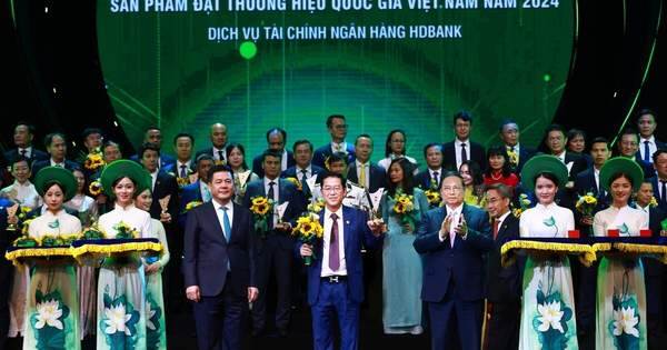 Vietcombank, Vietinbank, BIDV, HDBank… được vinh danh Thương hiệu Quốc gia Việt Nam