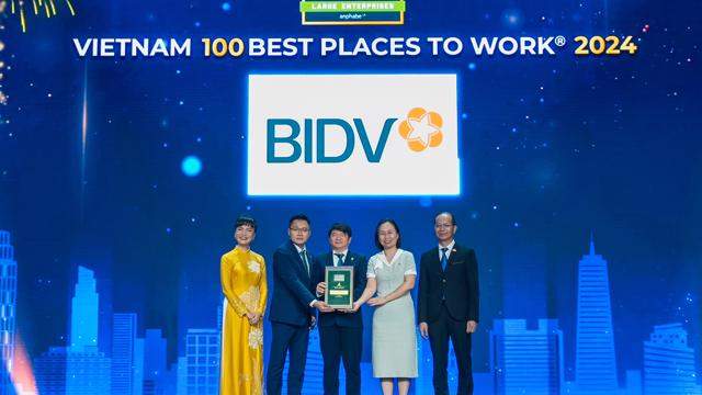 BIDV khẳng định vị thế doanh nghiệp có môi trường làm việc tốt nhất Việt Nam
