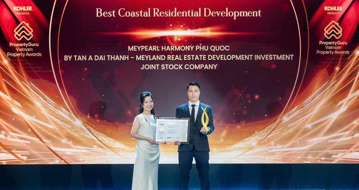Meypearl Harmony Phú Quốc được vinh danh khu căn hộ ven biển xuất sắc nhất 2024